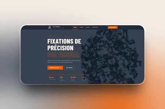 Site Vitrine - Modèle TPE / PME