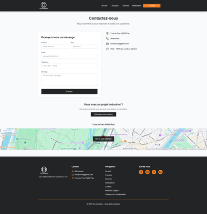 Site Vitrine - Modèle TPE / PME